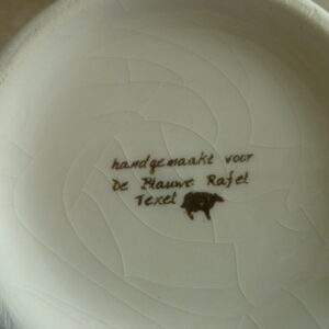 Blauwe Rafel Texel, kom