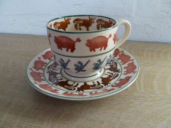 Bridgewater, kop en schotel, made in England