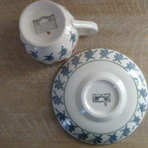 Bridgewater, kop en schotel, made in England