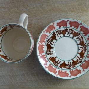 Bridgewater, kop en schotel, made in England