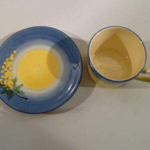 Kop en schotel, made in France