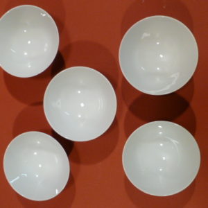 Oosterse kommetjes, set van 5 stuks