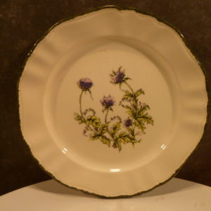 Bord met distels, Pagnossin Earthenware Italy
