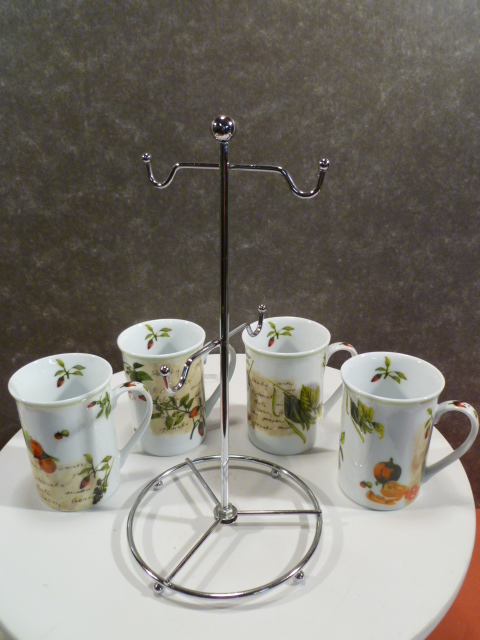 Set Siaki Porcelain met standaard – De Musketier Bredevoort