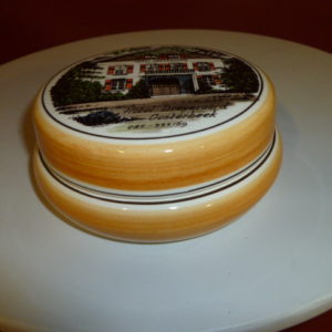 Bonbonschaaltje met afbeelding van Hotel Dreyeroord, Oosterbeek