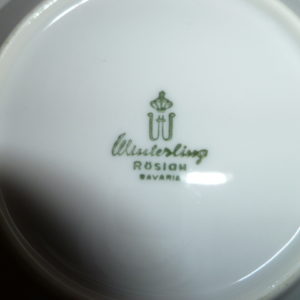 Petit fours schaaltjes Winterling Bavaria Röslau