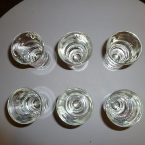 Set van 6 borrelglaasjes Alter Senator