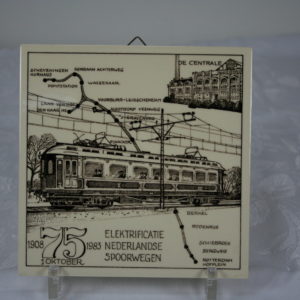 Verzameltegel “75 jaar Elektrificatie Nederlandse spoorwegen "