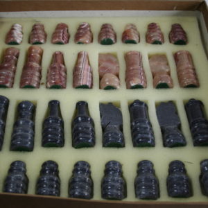 Alternative view of Marmeren schaakspel