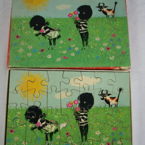 Alternative view of Jip en Janneke  Bloemen plukken