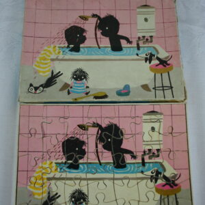 Alternative view of Jip en Janneke   In bad