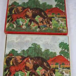Alternative view of Puzzel met Paarden