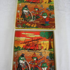 Alternative view of Rick de kikker houten puzzel