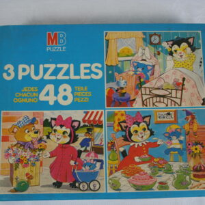 3 in 1 puzzel    Poesje