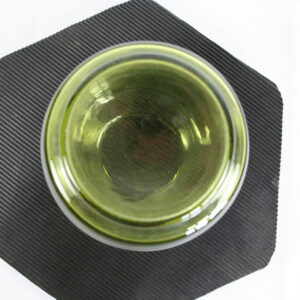 Alternative view of AD Copier - Leerdam - Ribbel vaas "Ton" fume - Glas.