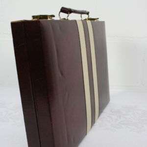 Alternative view of Backgammon in koffer