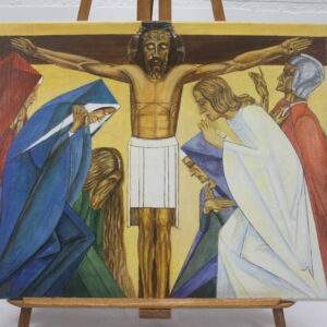 Alternative view of Olieverf    " Jezus aan het Kruis "