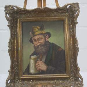 Alternative view of "Potje Bier" olieverf schilderij