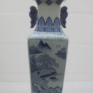 Japanse sier vaas einde19ᵉ eeuw